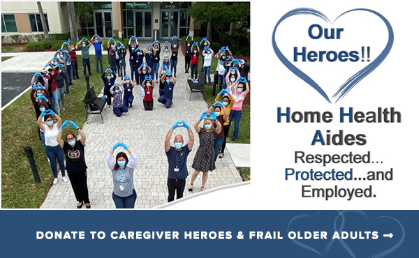 DONATE TO CAREGIVER HEROES & FRAIL OLDER ADULTS